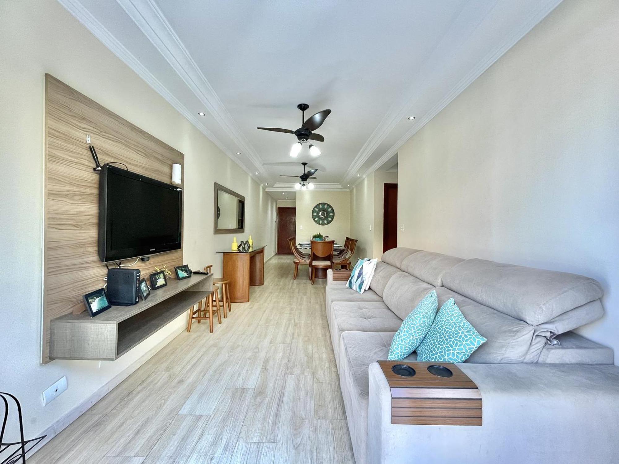 Seja Feliz Aqui! Apartment Guaruja Bagian luar foto